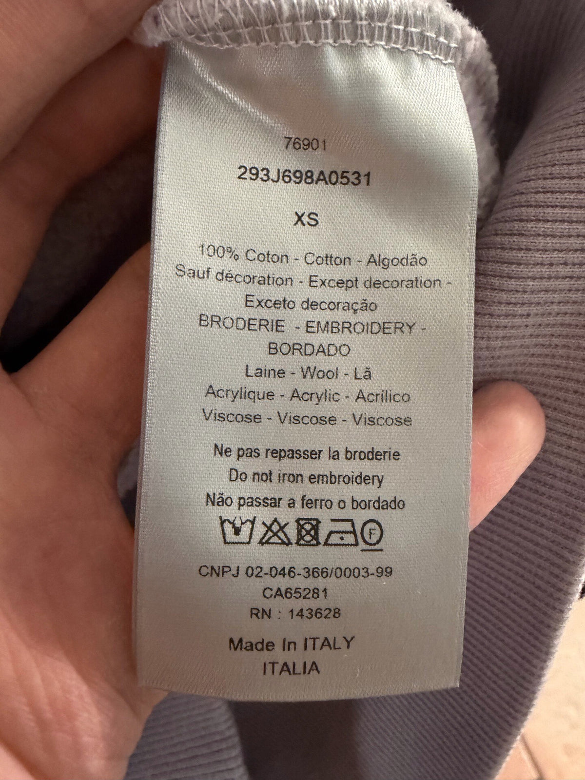 Dior Atelier Embroidered Hooded Sweater