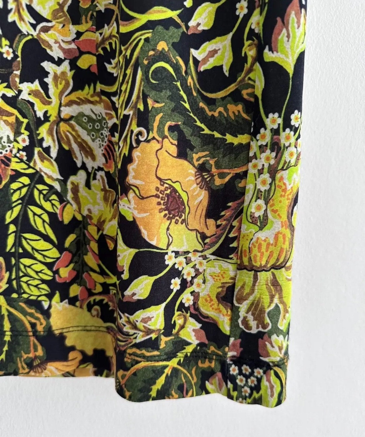 Dries Van Noten Floral Botanical Print Dress