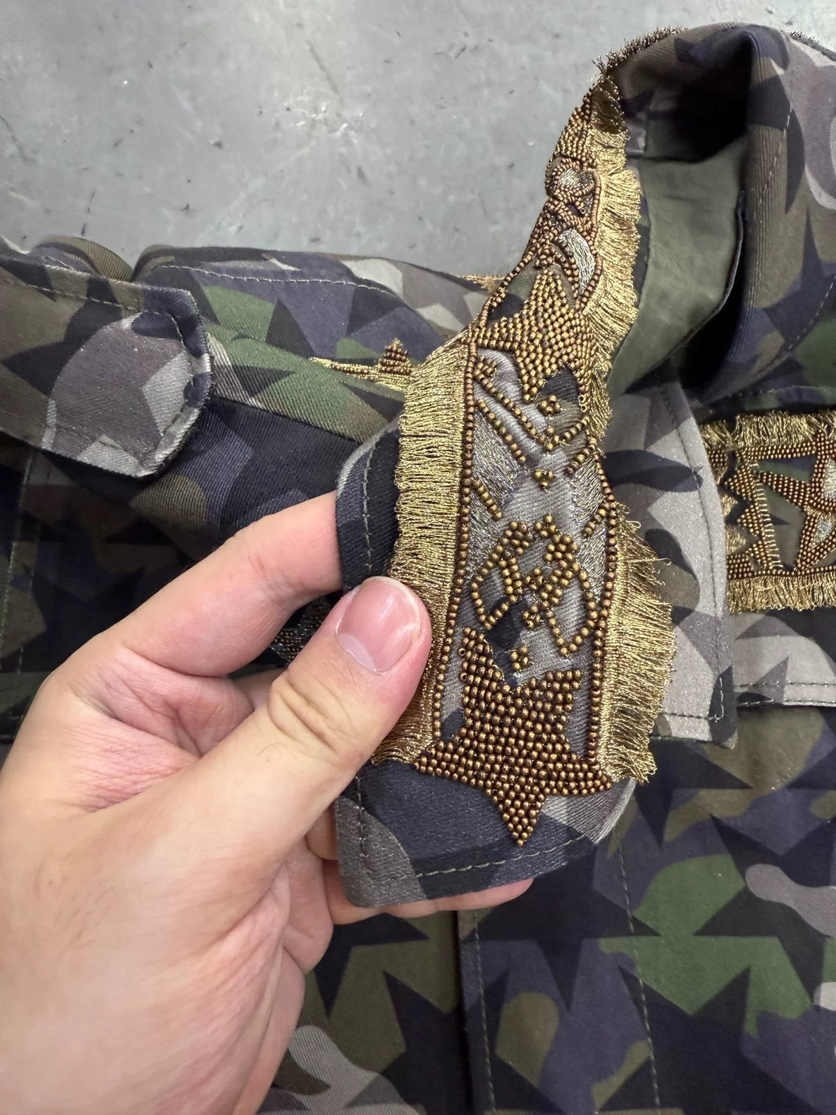 Valentino Camo Jacket