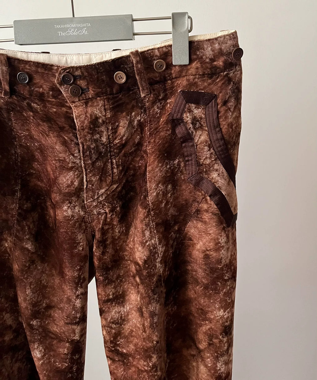 Number (N)ine 09SS Velvet Pants