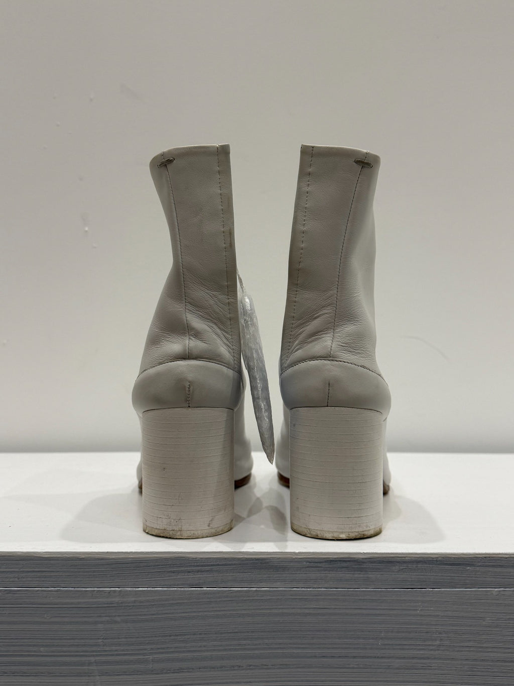 Maison Margiela Tabi High Heel Leather Boots