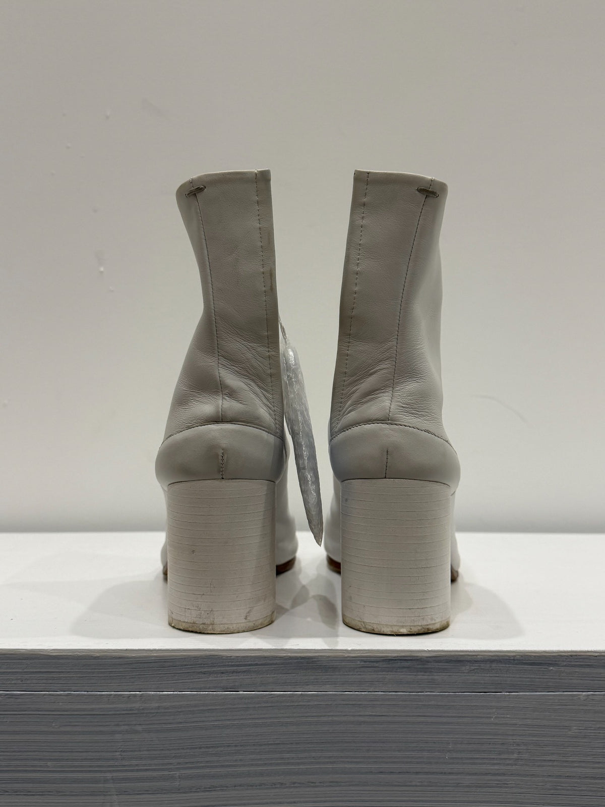 Maison Margiela Tabi High Heel Leather Boots