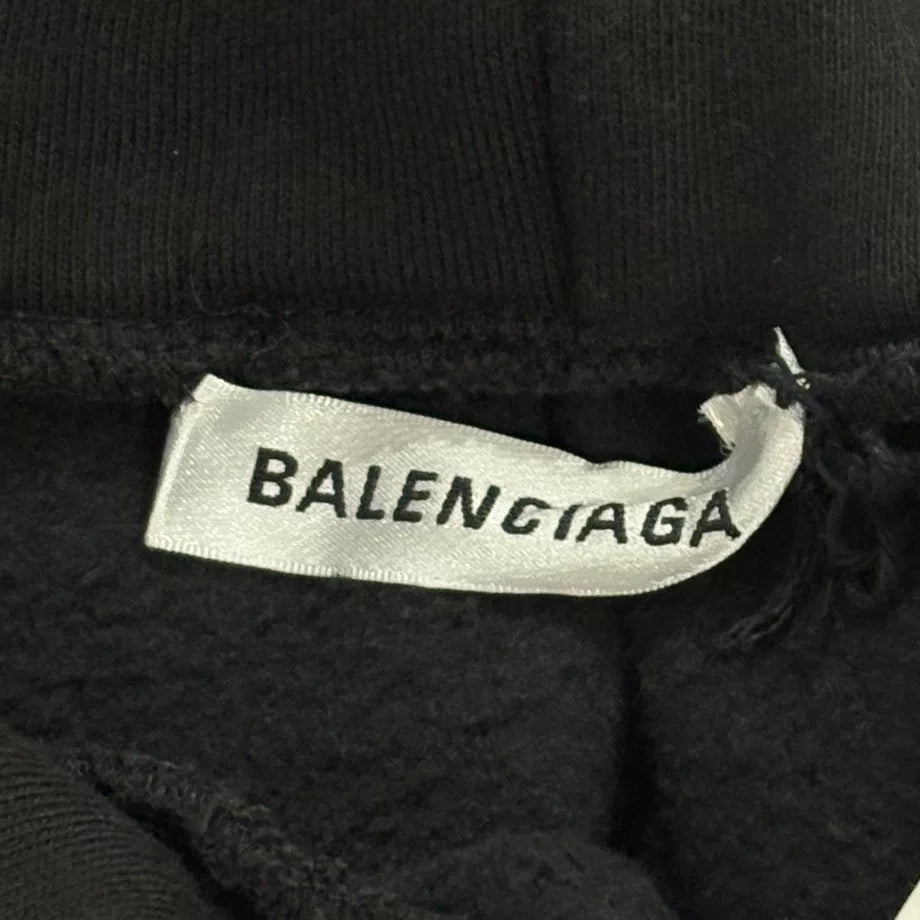 Balenciaga Runway Two‑Piece Double Hem Hooded Top
