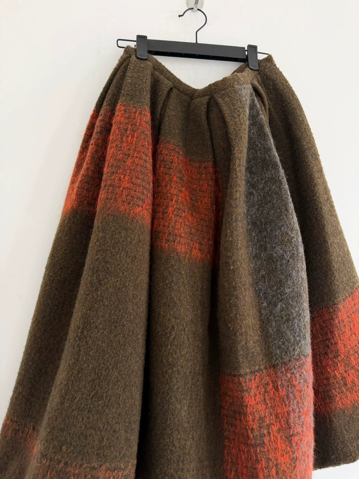 Dries van Noten Midi Runway Mohair Skirt
