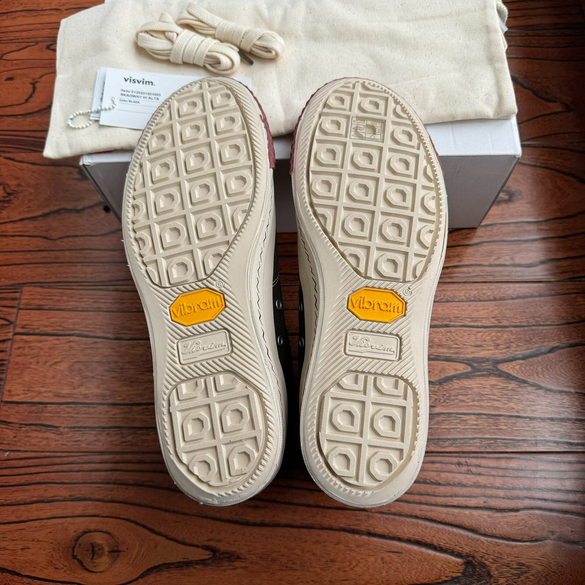 Visvim 25aw Skagway HI Alta Thin-Sole Canvas Shoes