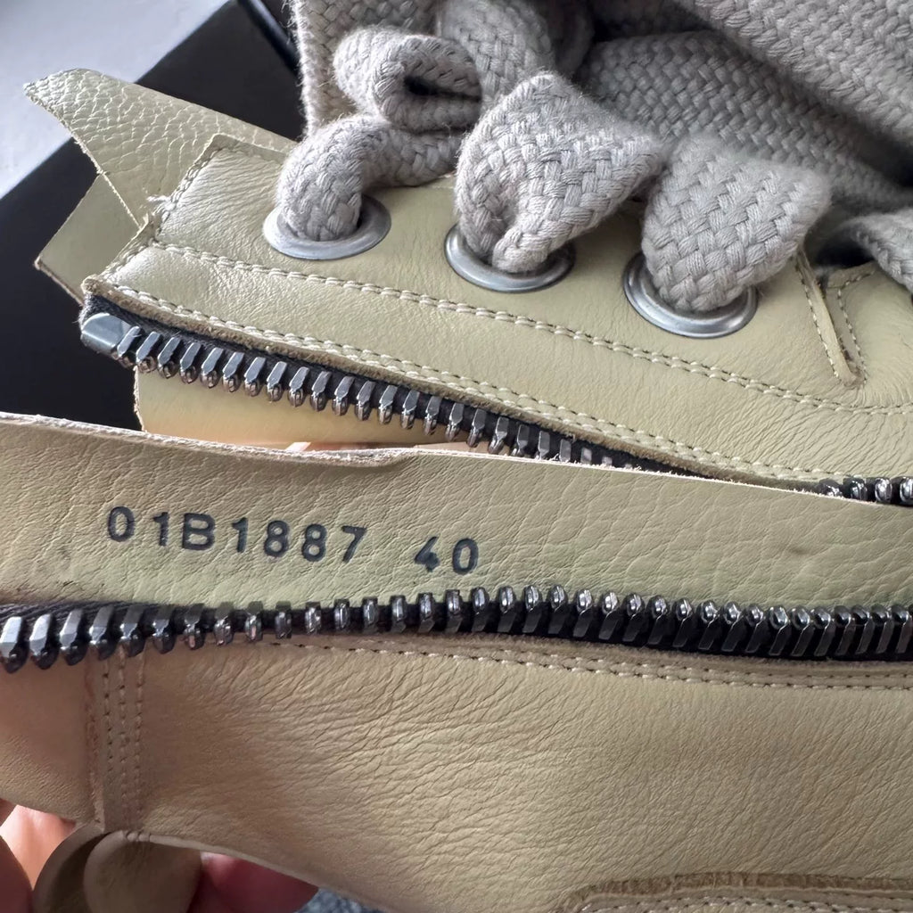 Rick Owens Thick-Lace Boots