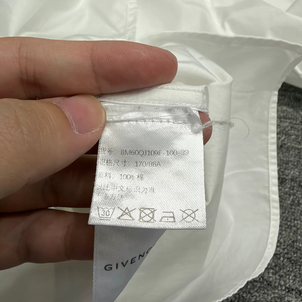 Givenchy Letter Print Shirt