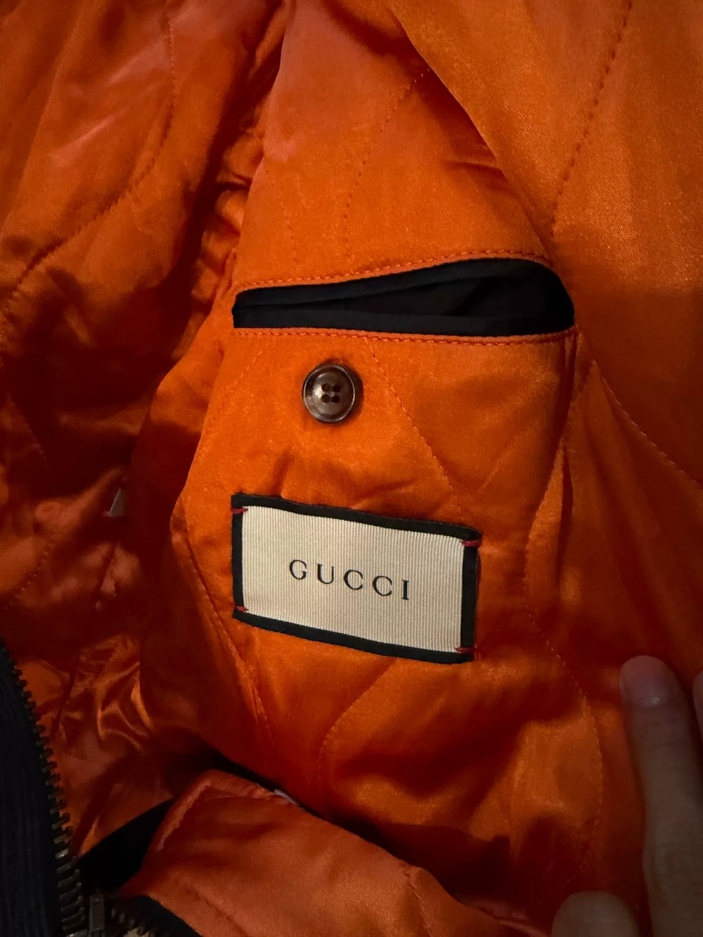 Gucci Sequin and Feather Embroidered Jacket