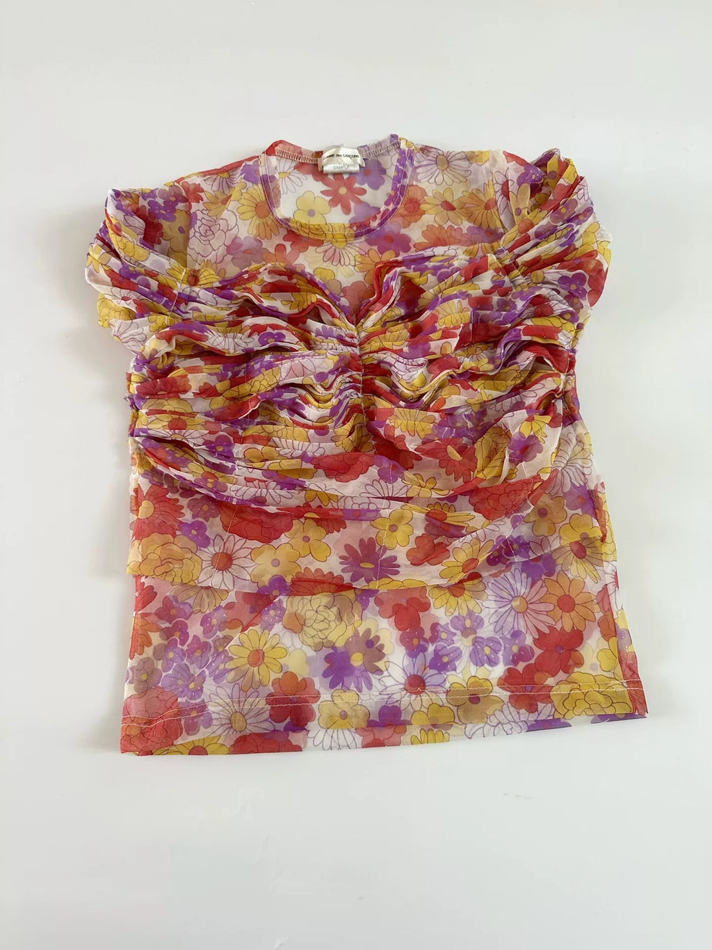 Comme Des Garcons 2001 Short Sleeve Top