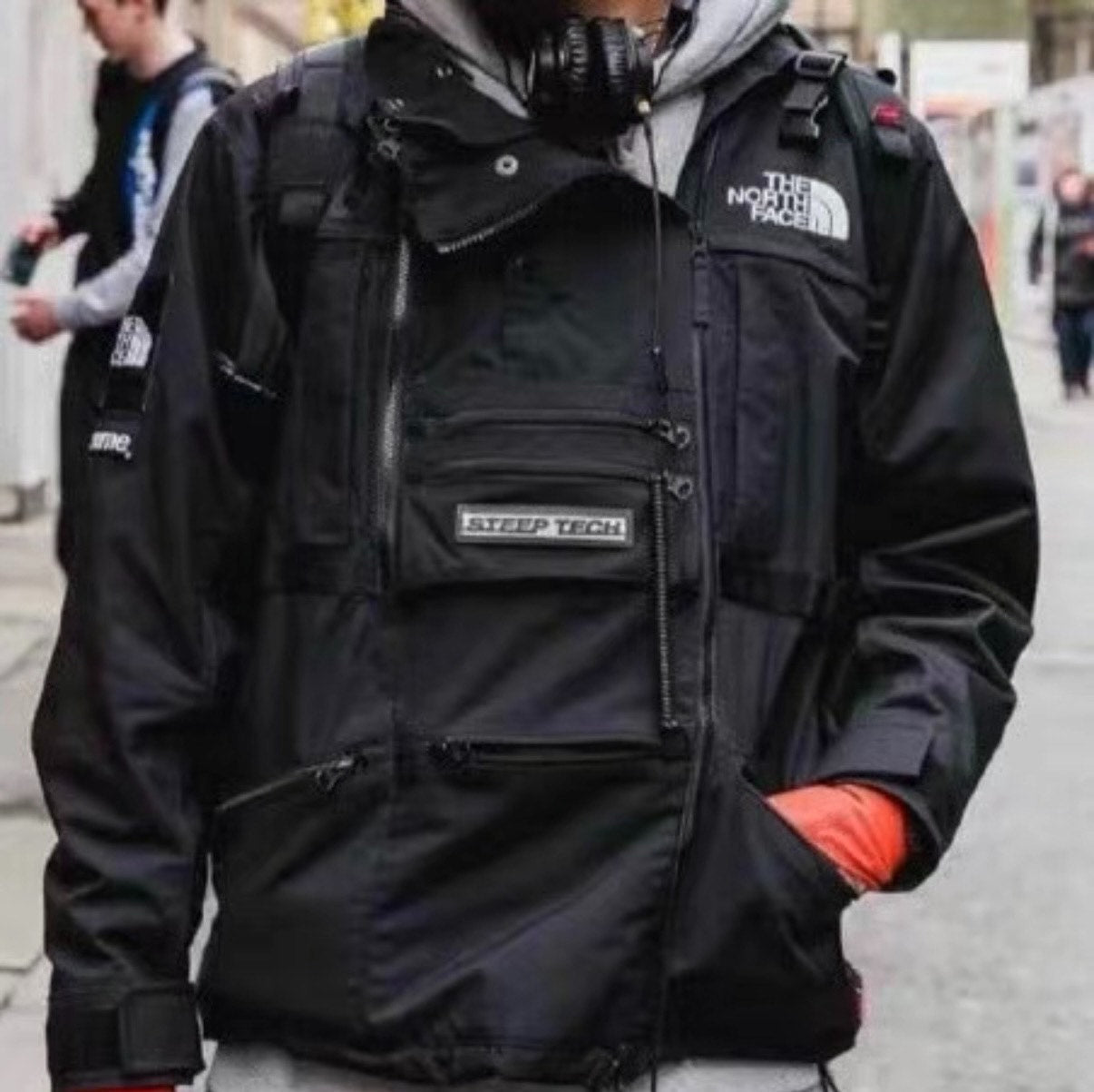 North Face Supreme 16SS Shell Hooded Zip Jacket