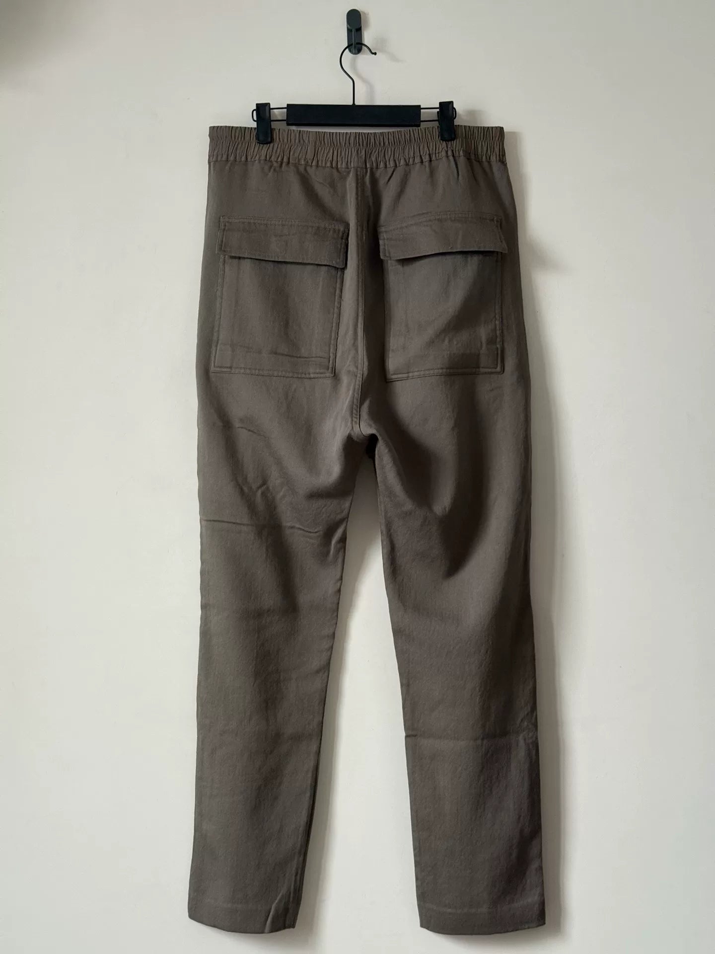 Rick Owens Mainline Astaire Wool Straight-Leg Pants
