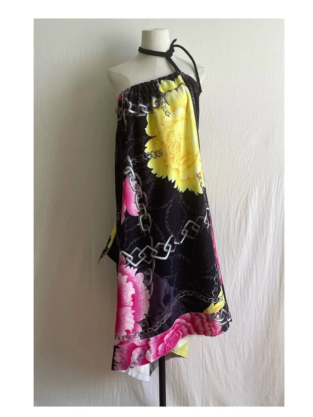 Yohji Yamamoto 14AW Peony Flower Midi Skirt