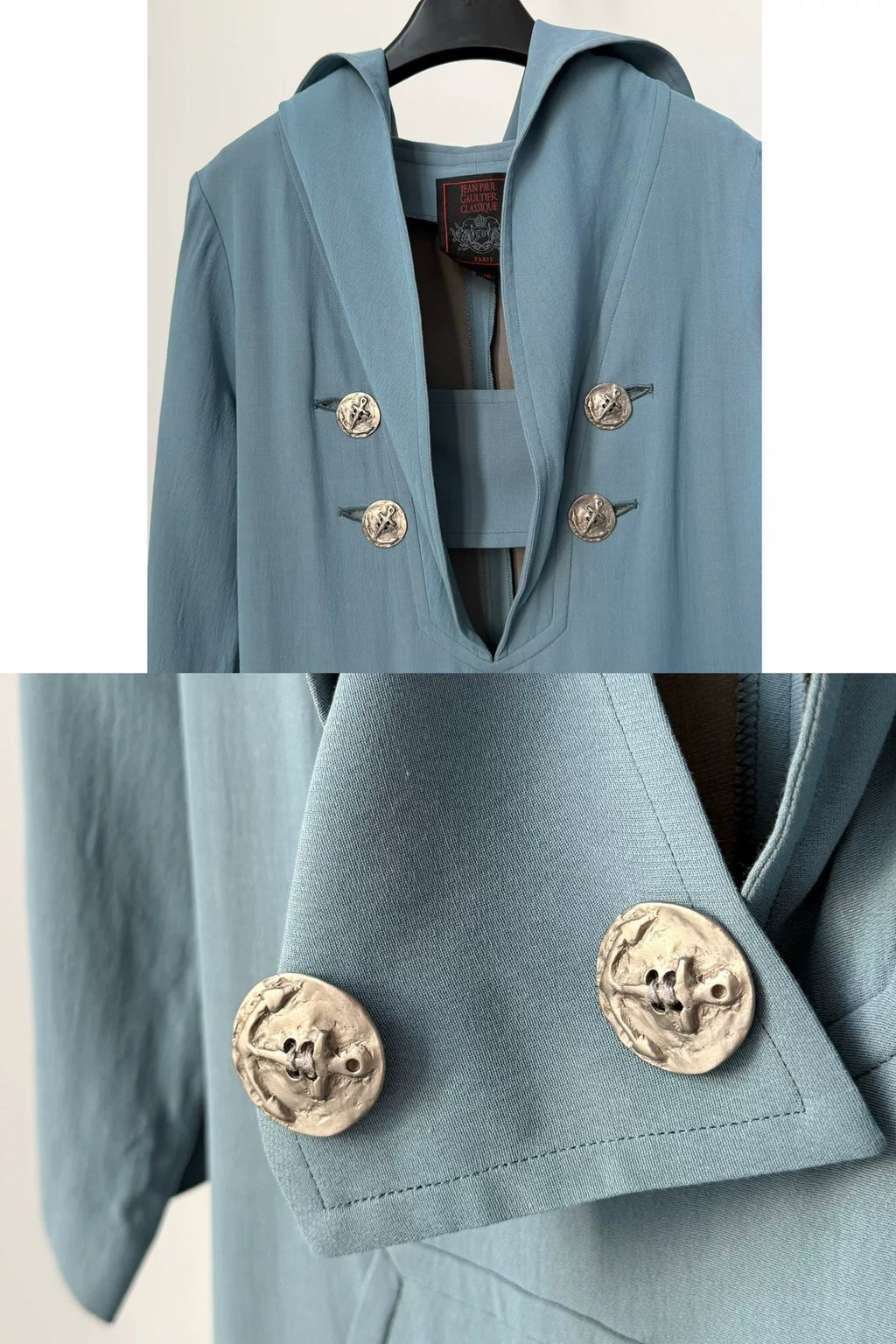 Jean Paul Gaultier 90s Sailor Collar Dress