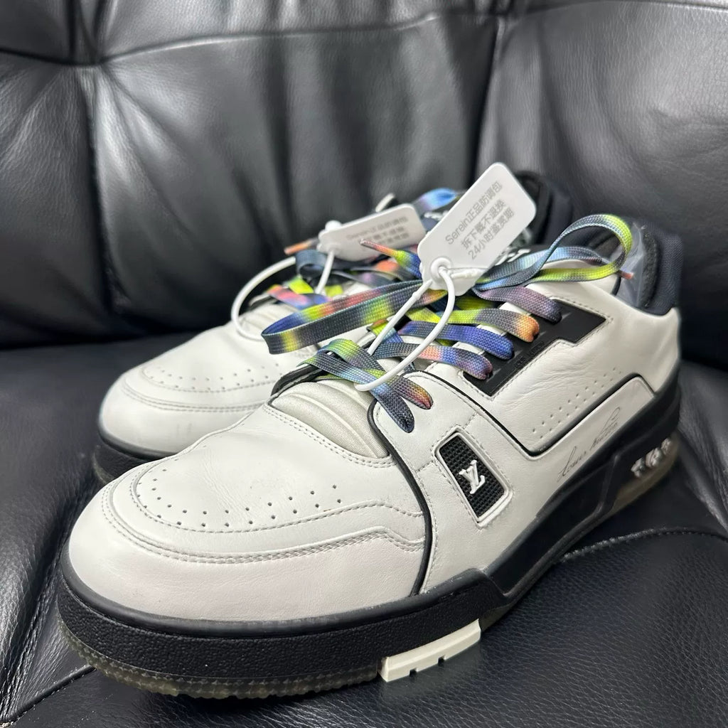 Louis Vuitton Leather Low-Top Trainer Sneakers