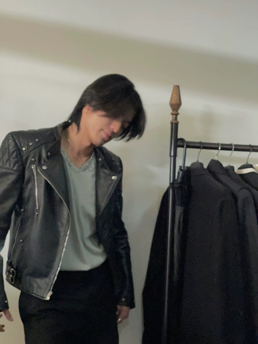 Alexander McQueen Swallow Leather Jacket