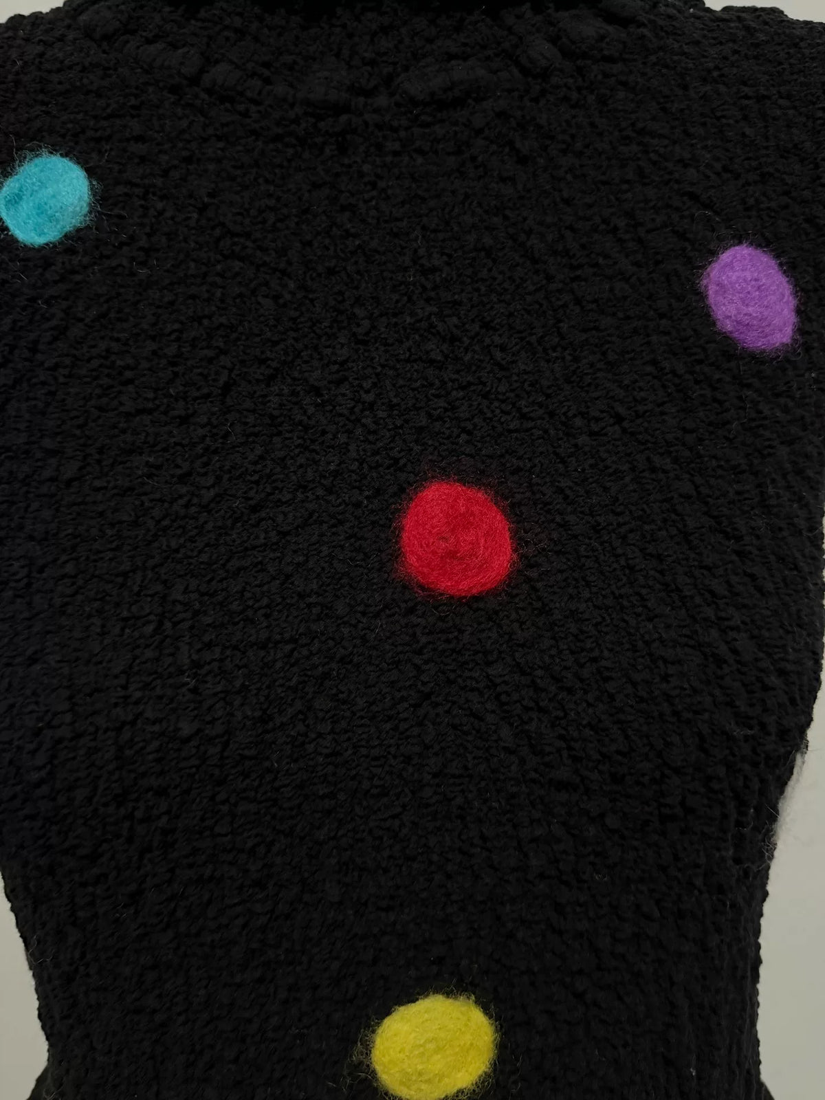 Issey Miyake felt ball top