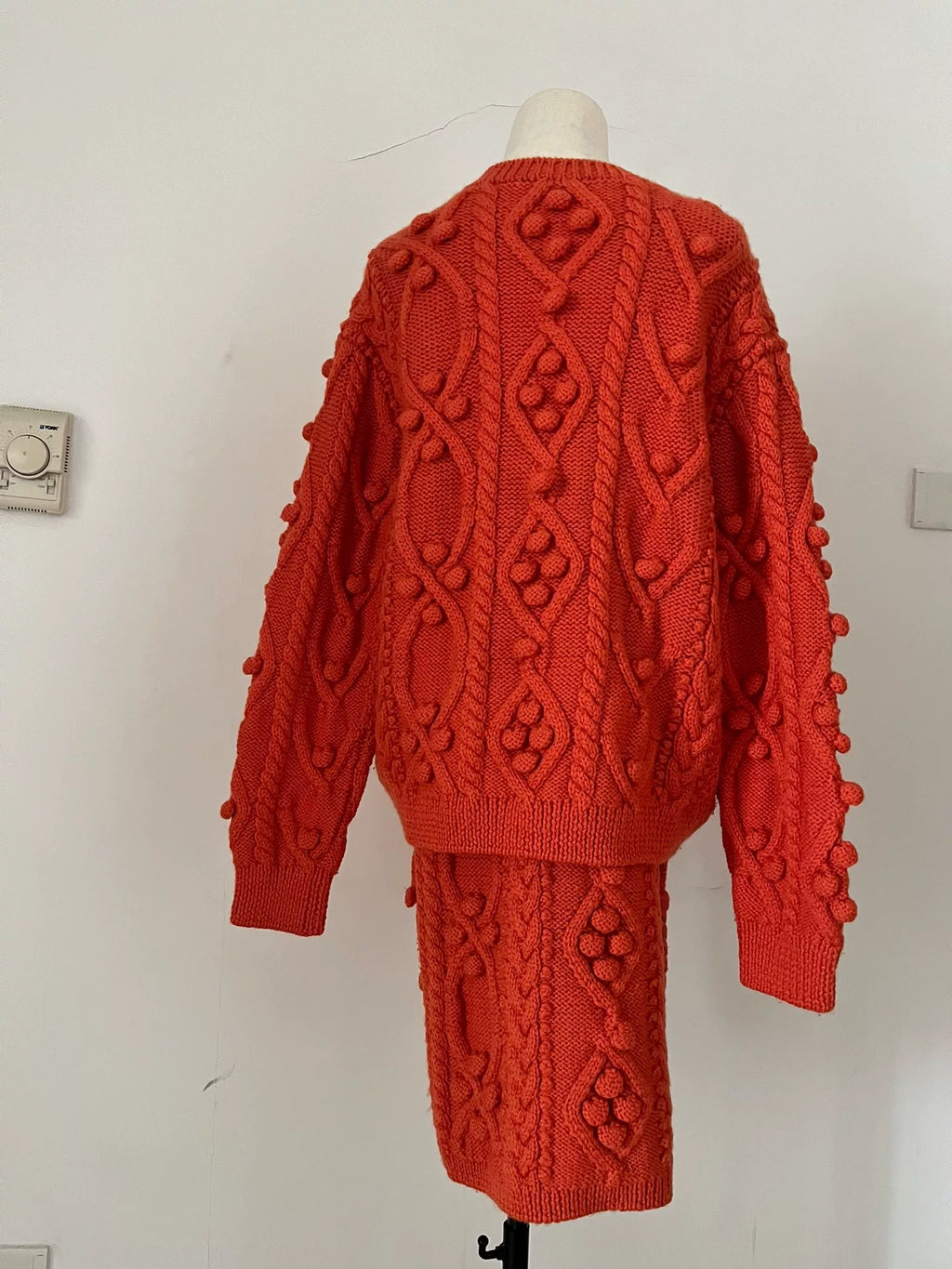 Issey Miyake Cosmic Satellite Sweater Skirt