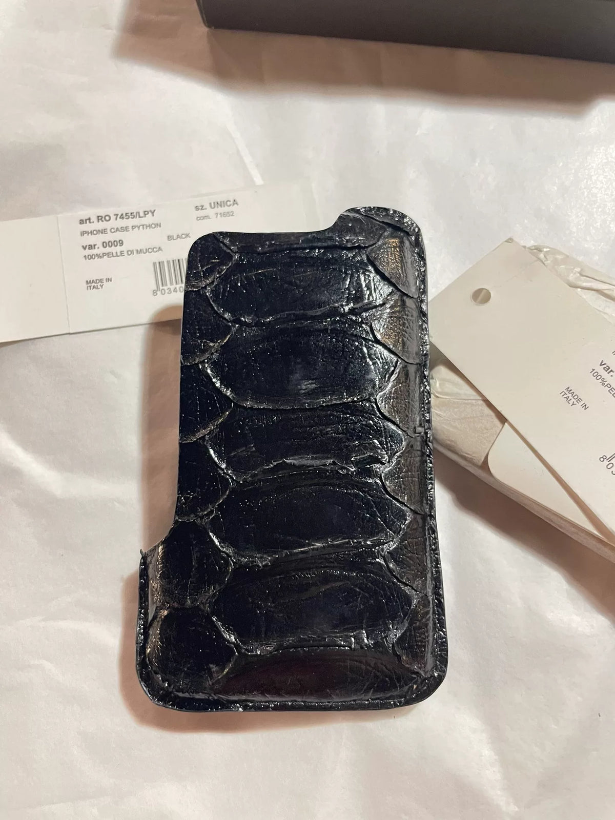 Rick Owens FW13 Island Iphone case python Black Other
