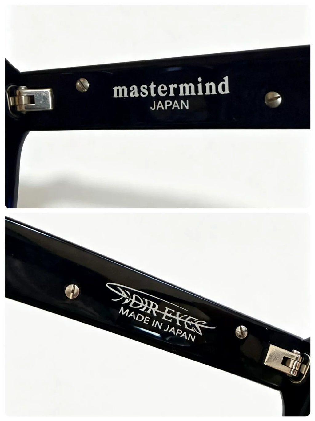 Mastermind Japan Noir Eyes Skull Silver Glasses