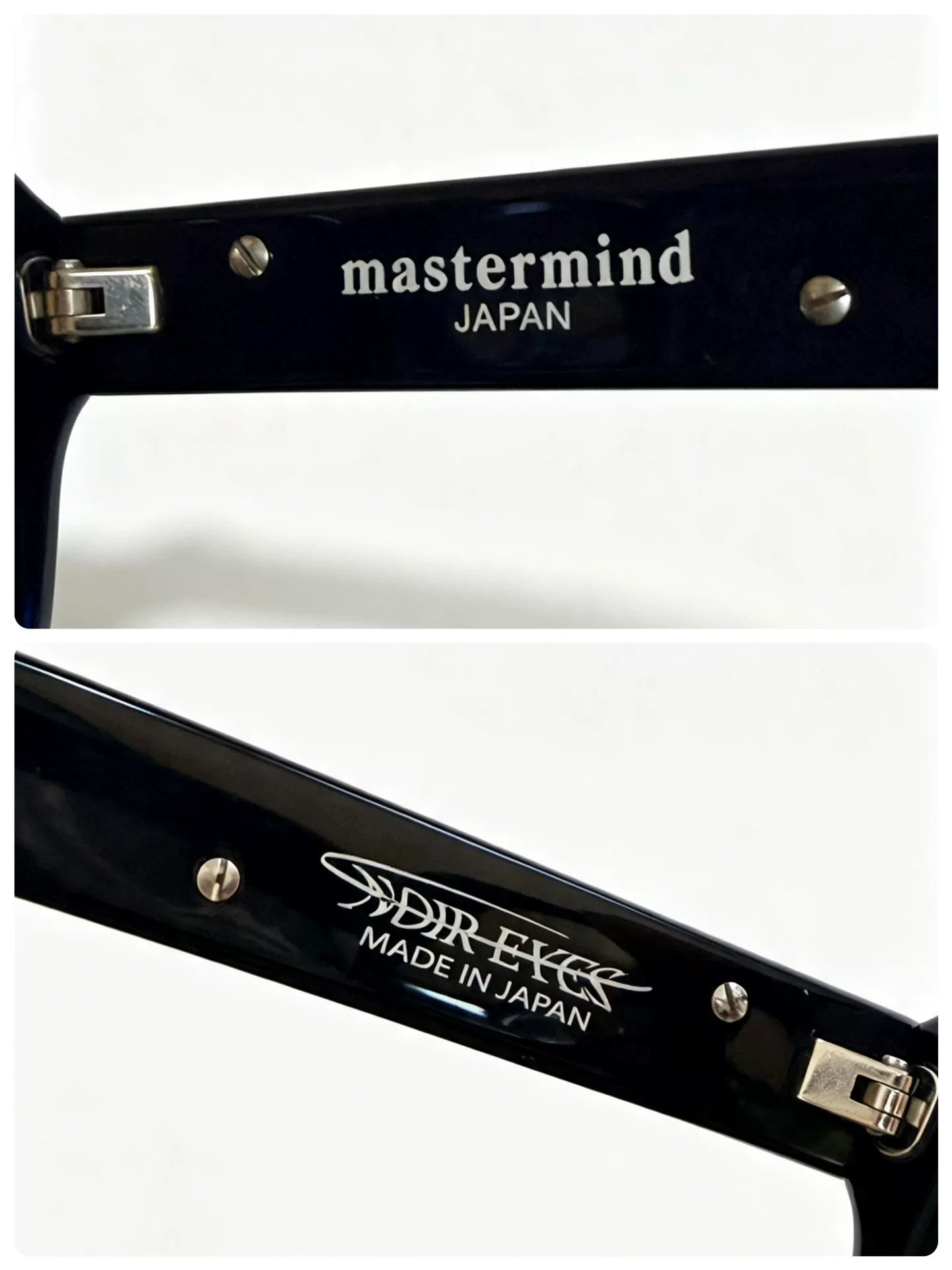 Mastermind Japan Noir Eyes Skull Silver Glasses