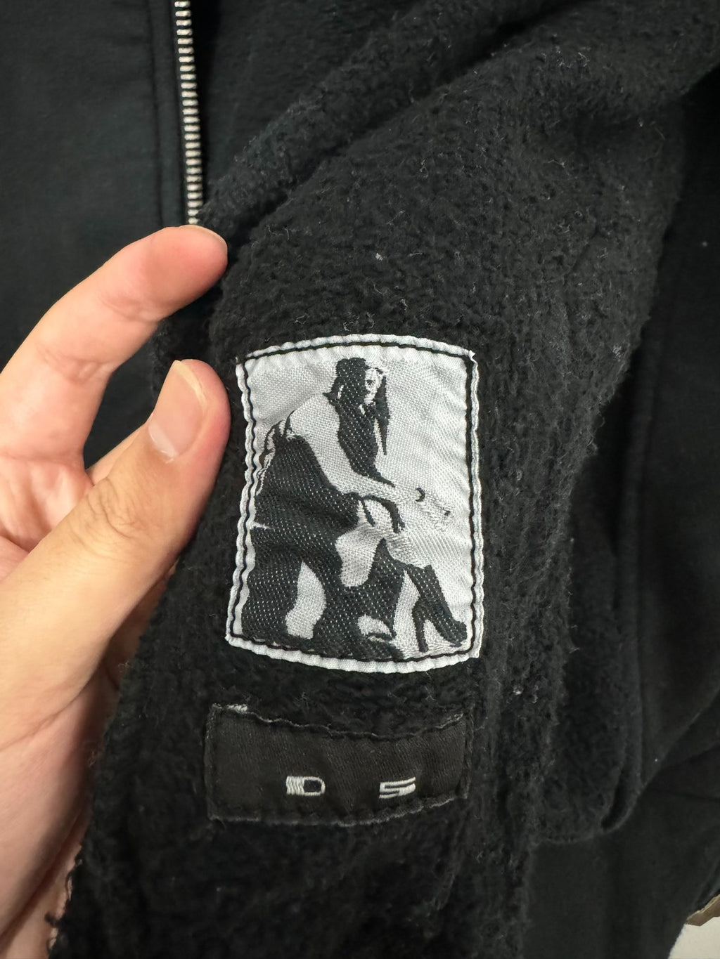Rick Owens DRKSHDW: Black Temple Mountain Hoodie
