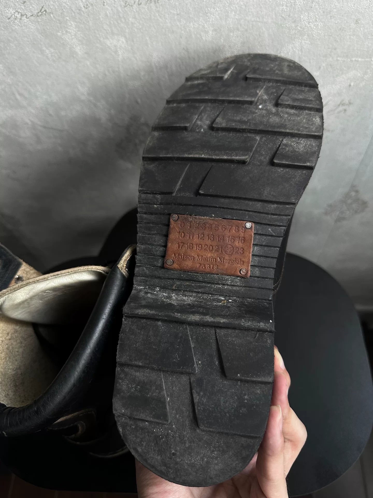 Maison Martin Margiela Distressed Boots