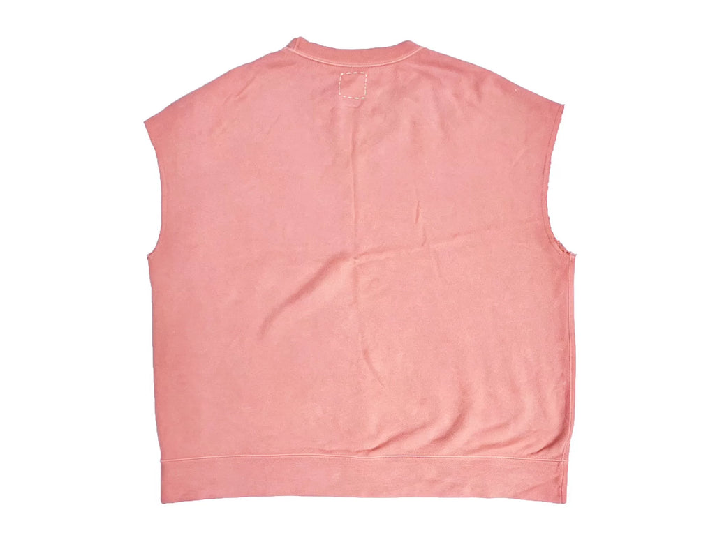 Visvim 24SS Mondo Sweat S L Dmgd U.d. Sleeveless Sweatshirt