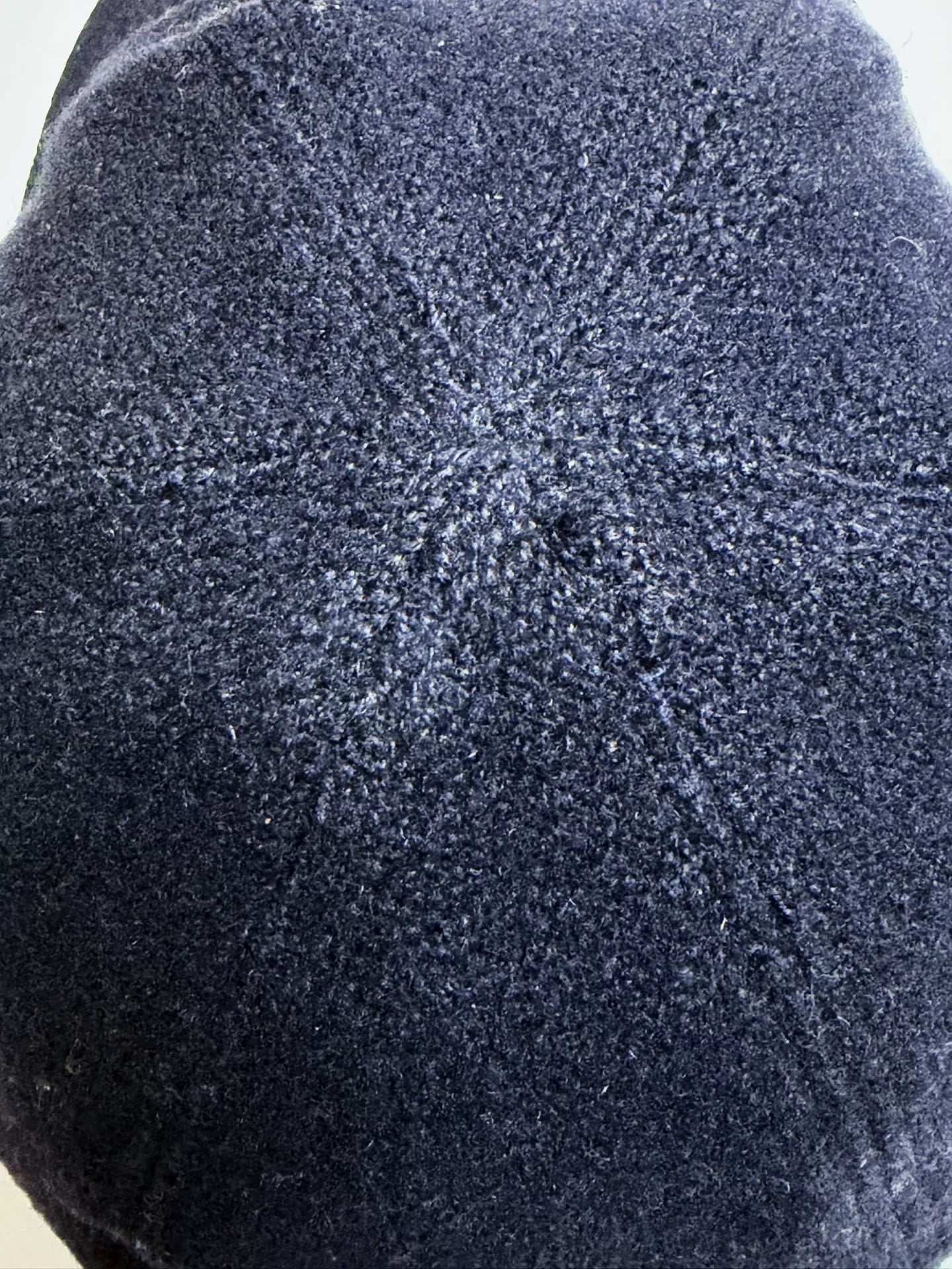 Visvim 15AW Excelsior Baseball Embroidered Navy Wool Cap