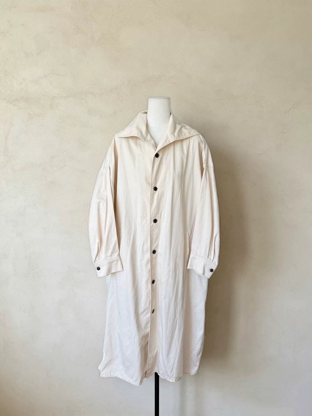 Yohjiyamamoto Y's Yohji Yohji Yamamoto Yamamoto Turtleneck Cotton Coat