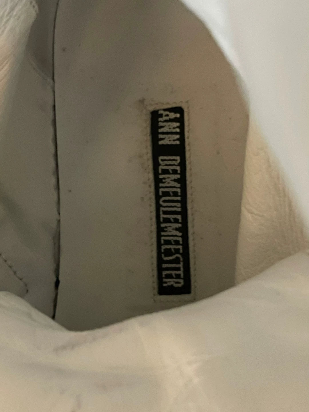 Ann Demeulemeester 14SS runway floral boots