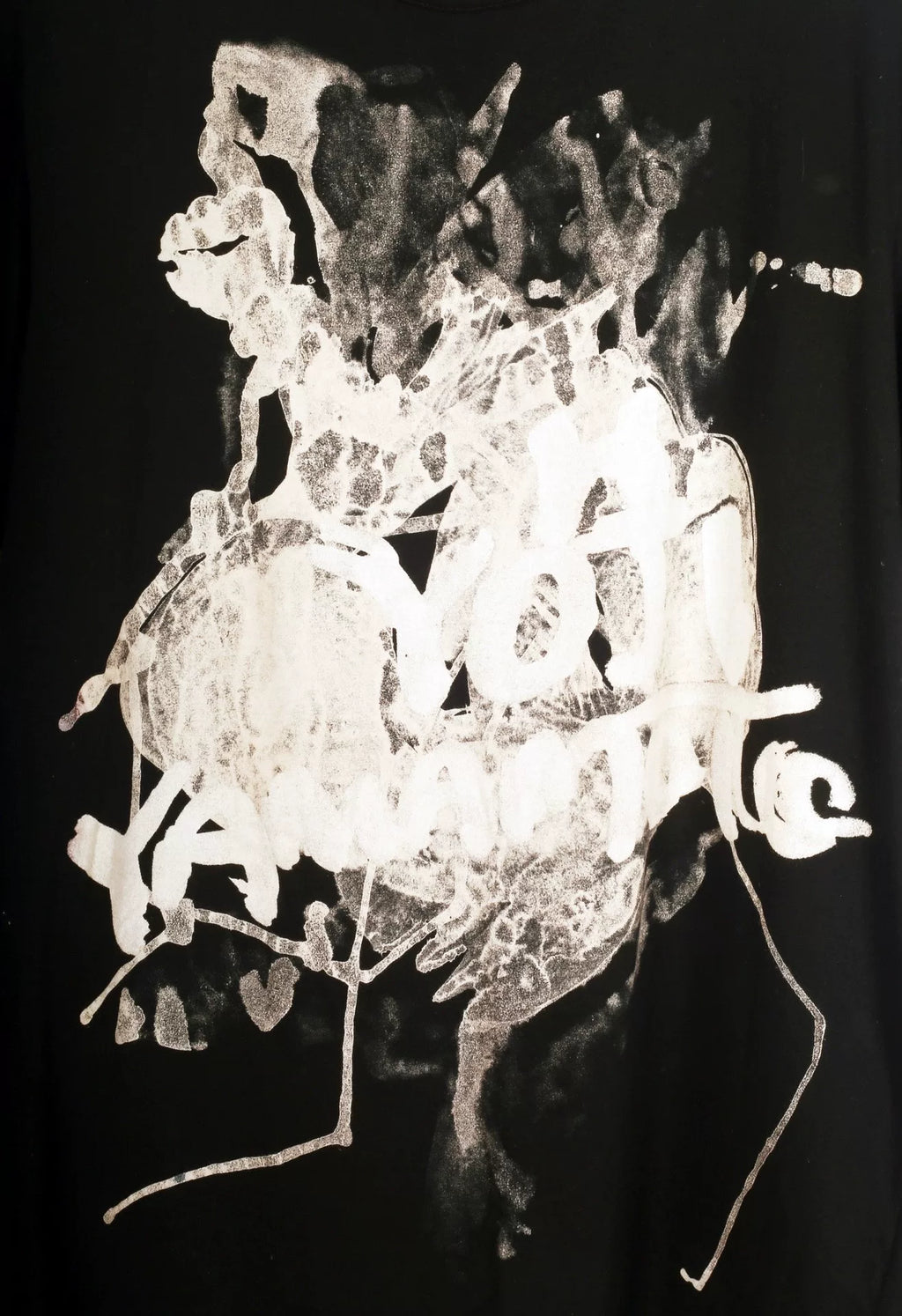 Yohji Yamamoto Pour Homme 18SS Crew Neck Long Cotton T-Shirt