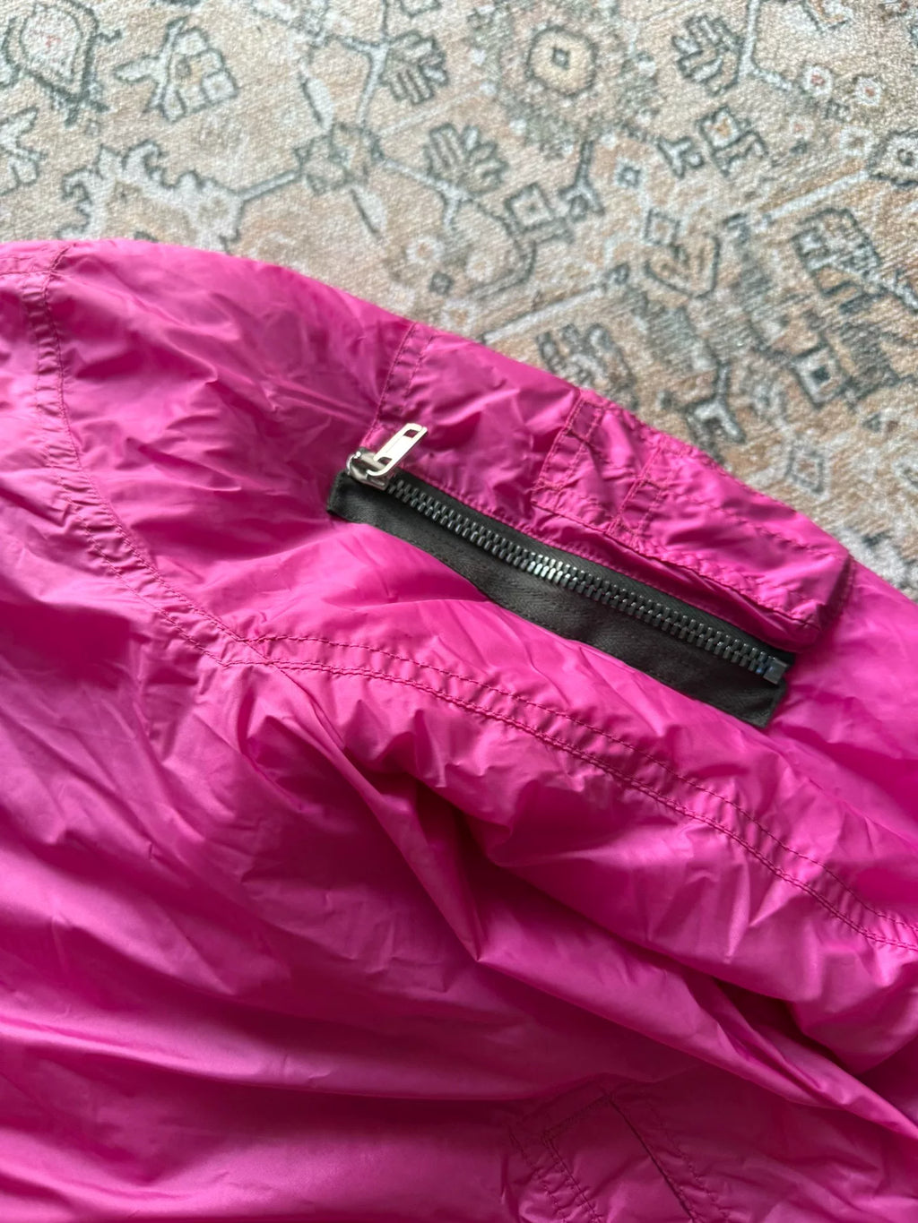 Rick Owens Pink Padded Jacket