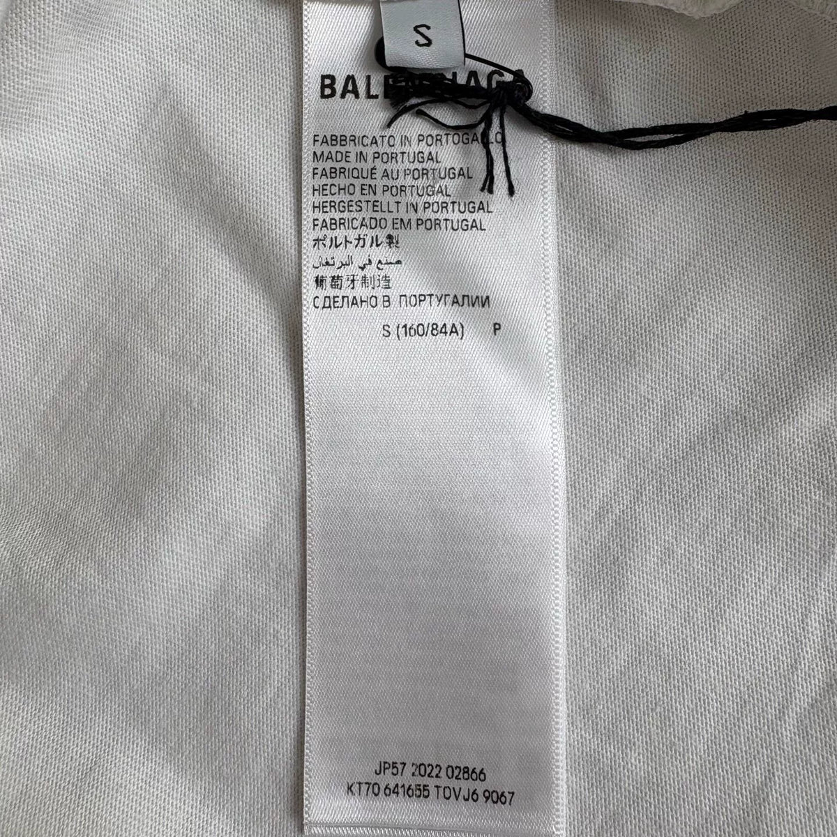 Balenciaga Washed Vintage Rhinestone T-Shirt