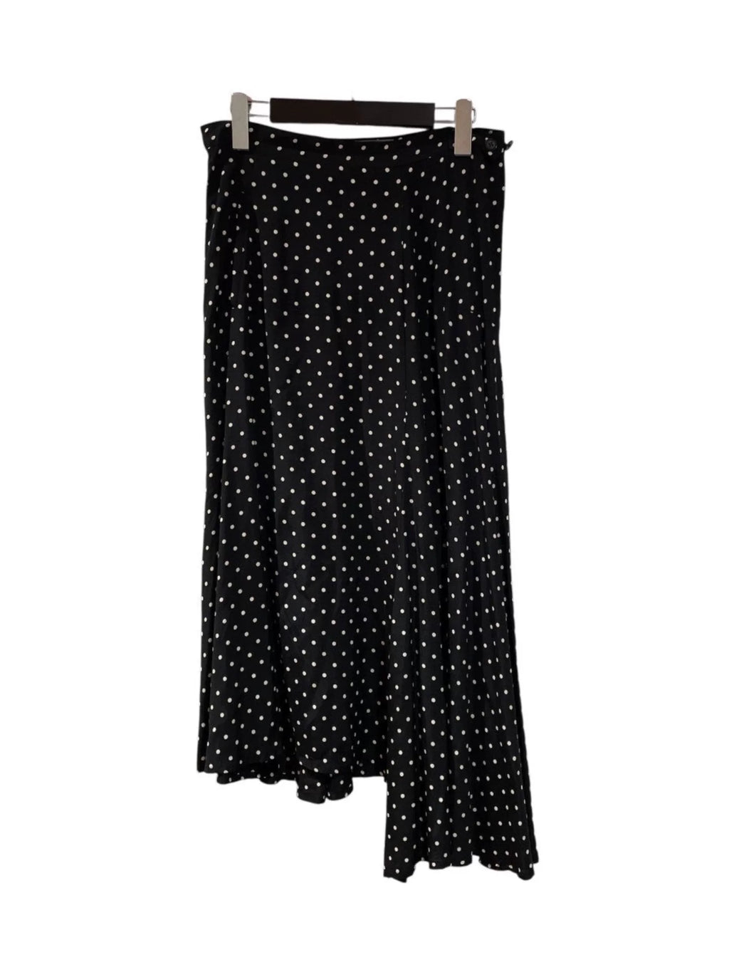 Yohji Yamamoto NOIR Polka Dot Irregular Skirt