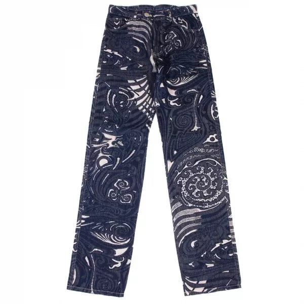 Jean Paul Gaultier Vintage Blue Floral Trousers
