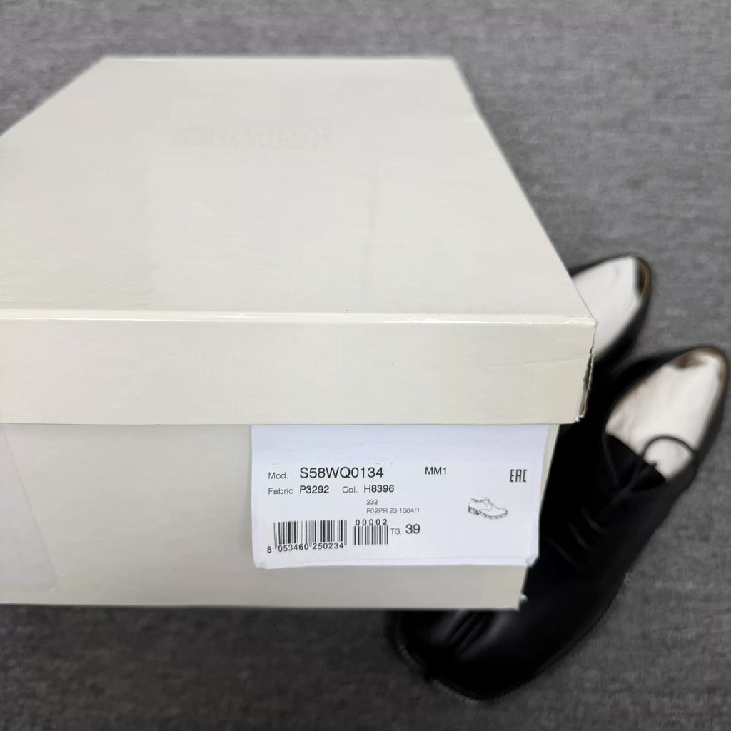Maison Margiela Tabi Split Toe Chunky Sole Leather Loafers