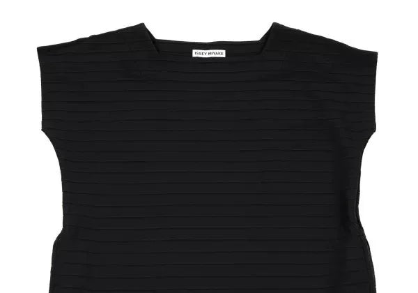 Issey Miyake Vintage Black Pleated Dress
