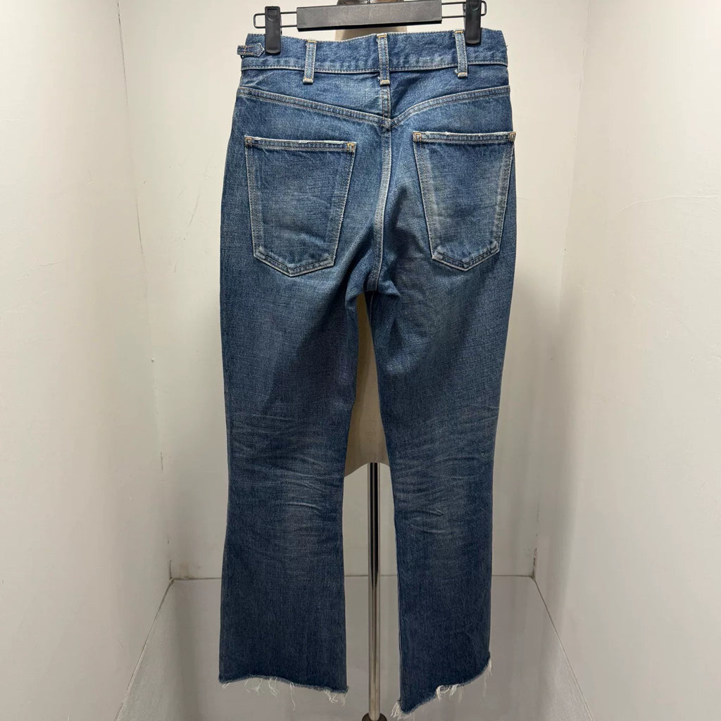 Celine Triomphe Gold Buckle Jeans