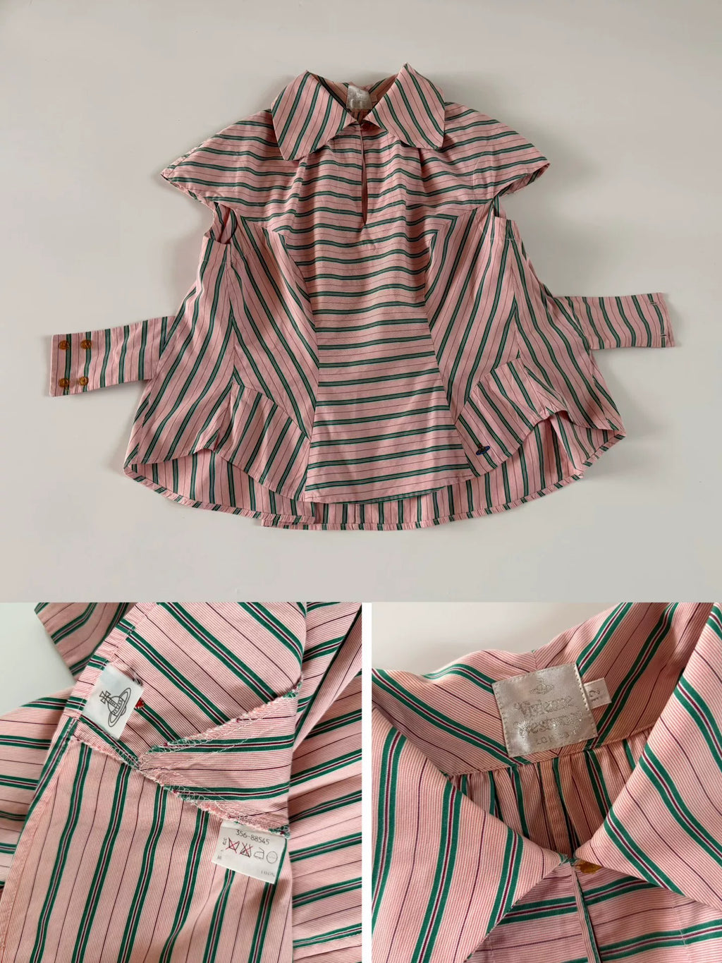 Vivienne Westwood 1996 Label Lapel Shirt