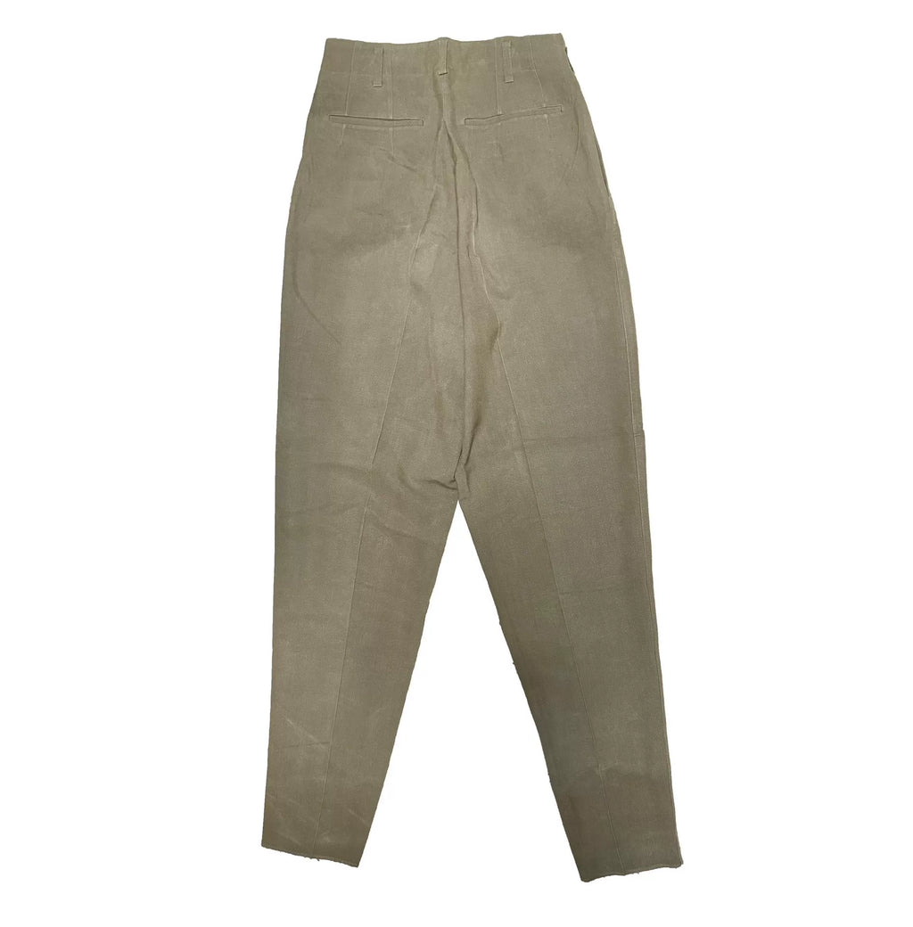 Yohji Yamamoto Pour Homme Mainline Silk Dress Pants