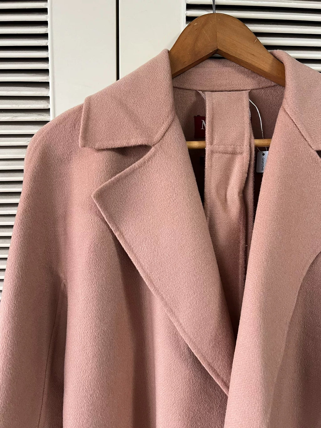 Max Mara Pink Wool Coat