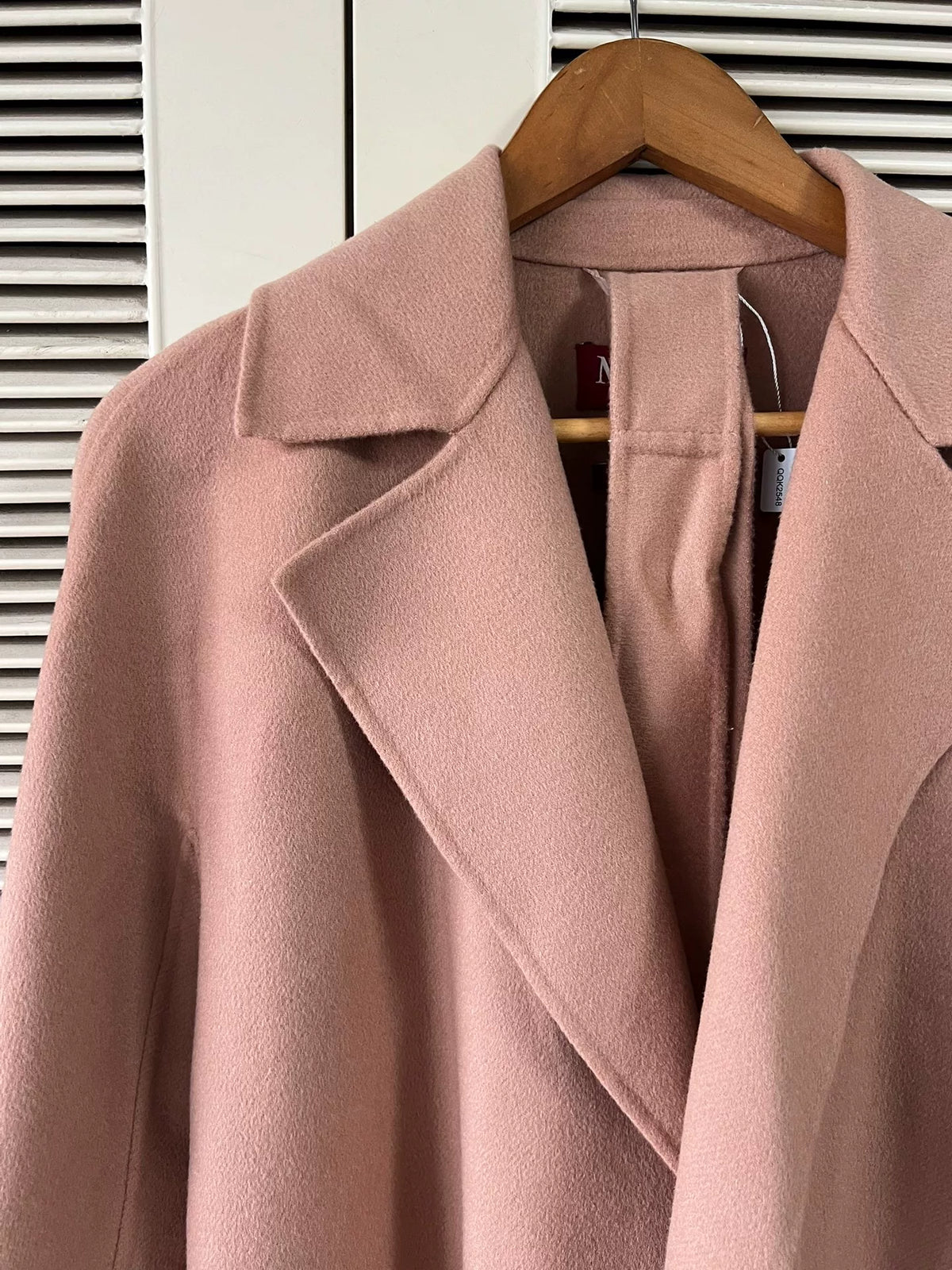 Max Mara Pink Wool Coat