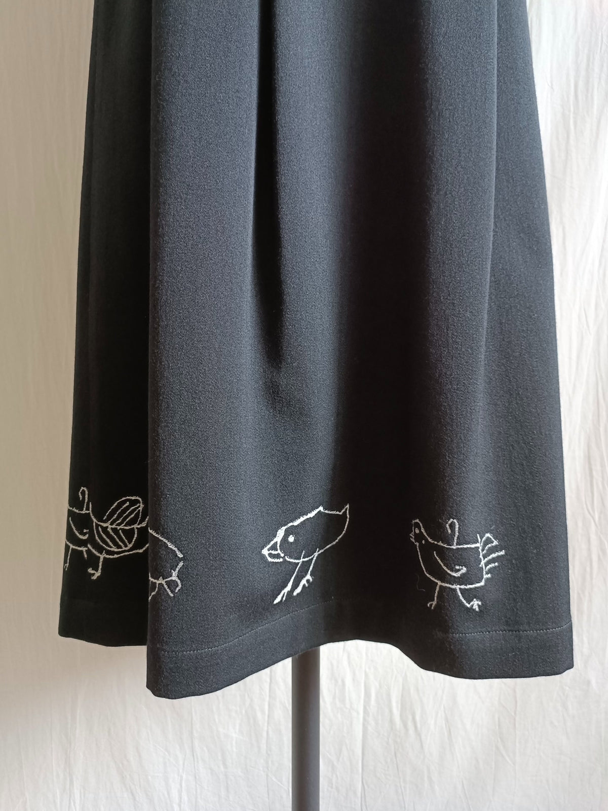 1989 Chalk Drawing | Comme des Garçons Rei Kawakubo Skirt