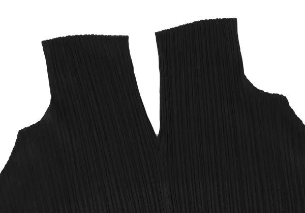 Issey Miyake Vintage Black Pleated Dress