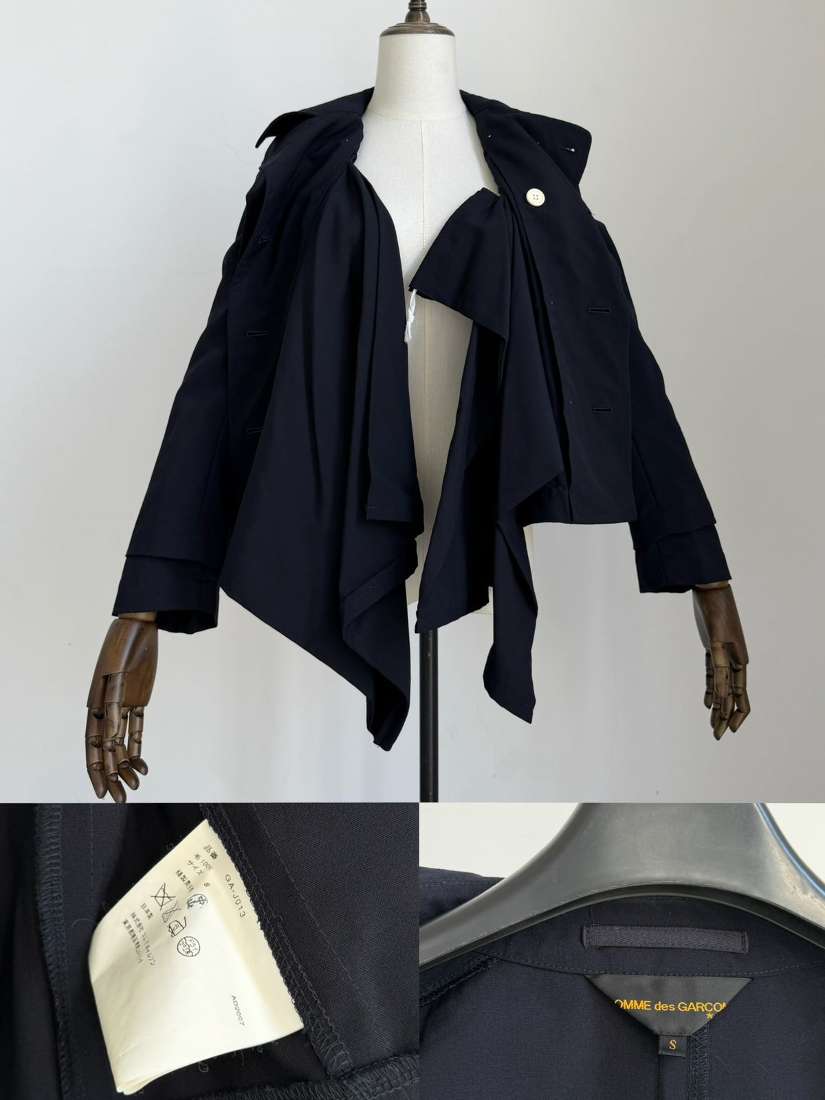 Comme Des Garcons 2007 Wool Top