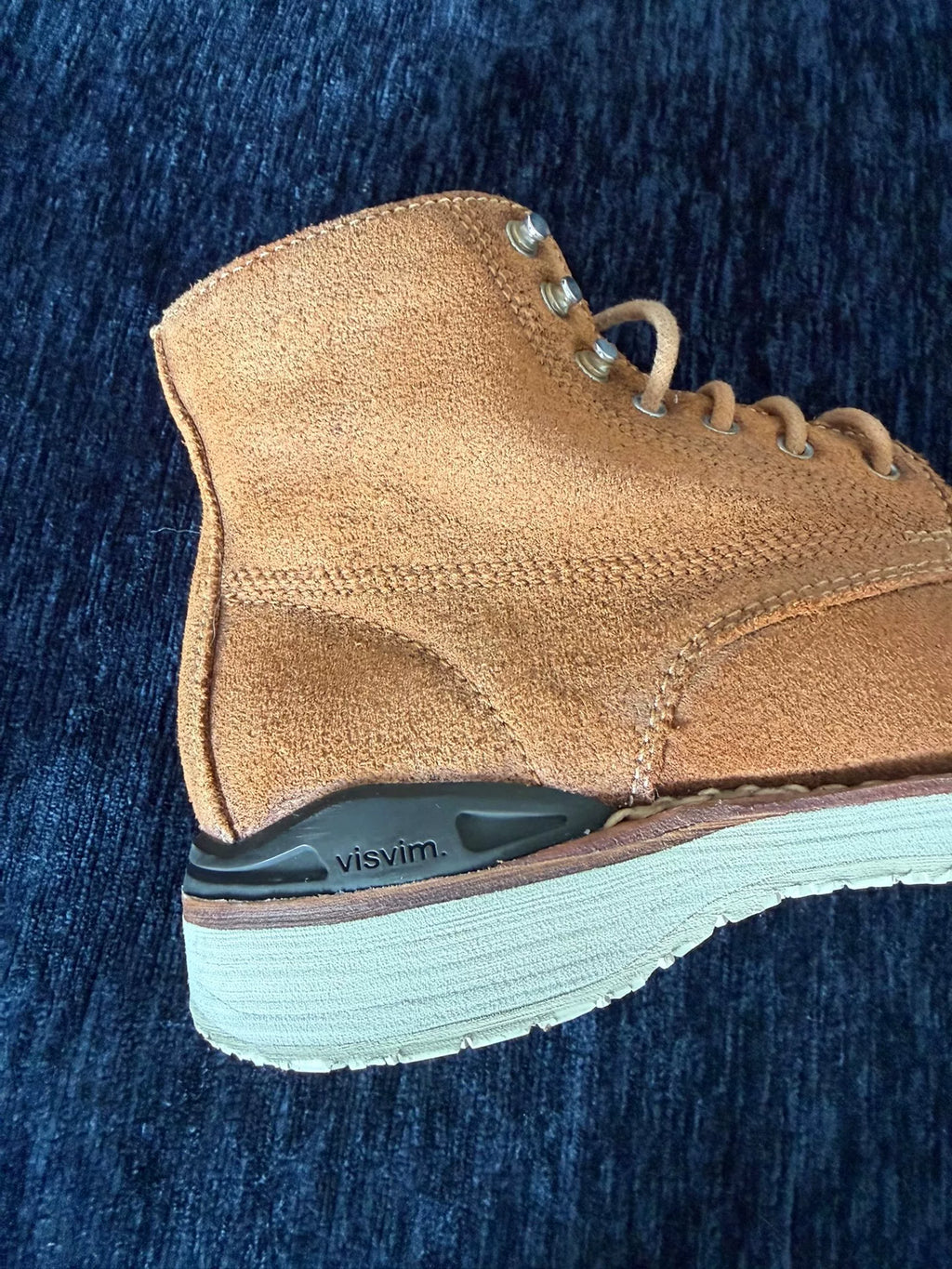 visvim SS20 Suede Virgil Boots-Folk Boots