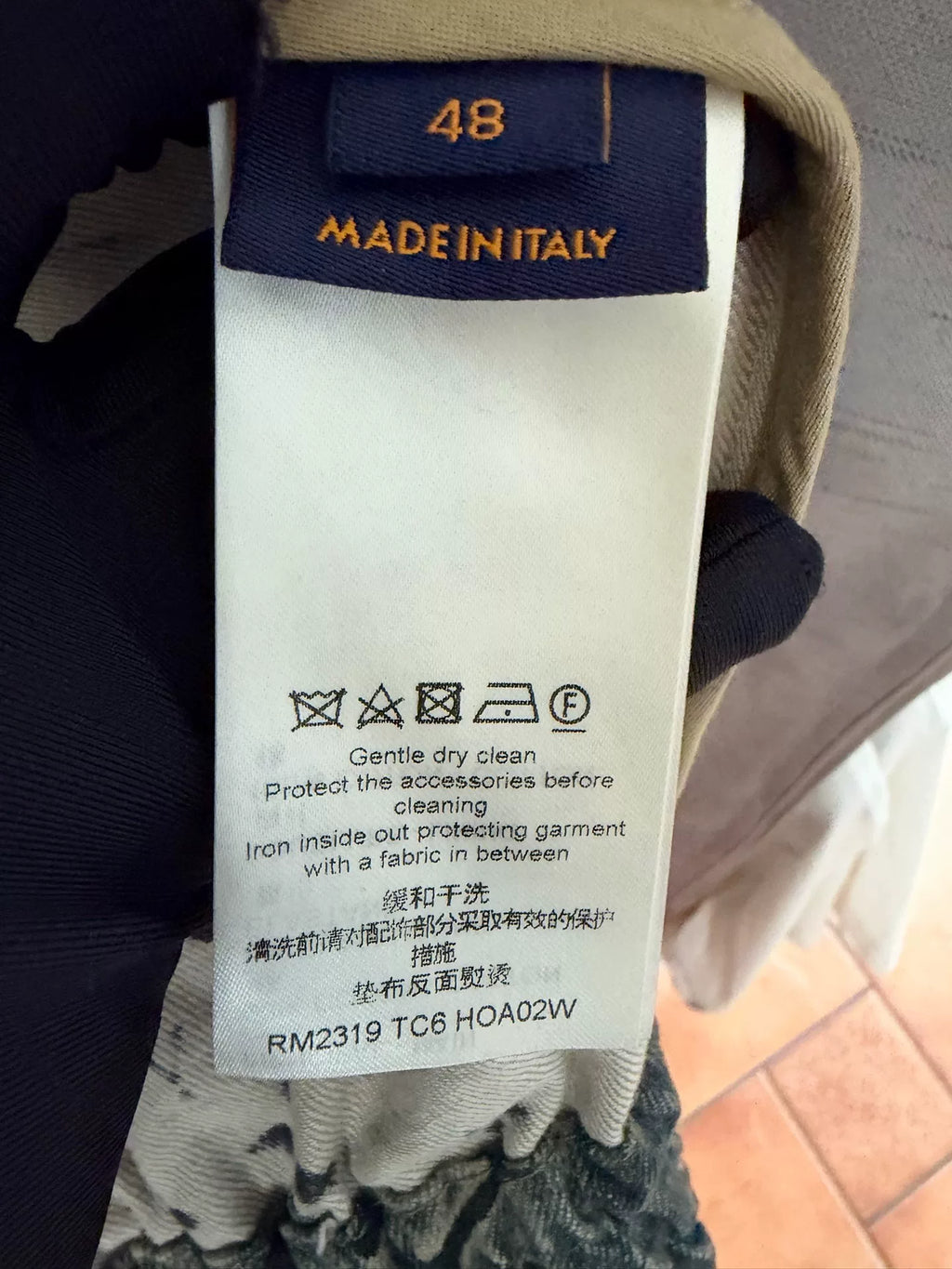 Louis Vuitton Rendered All-Over Monogram Denim Jacket