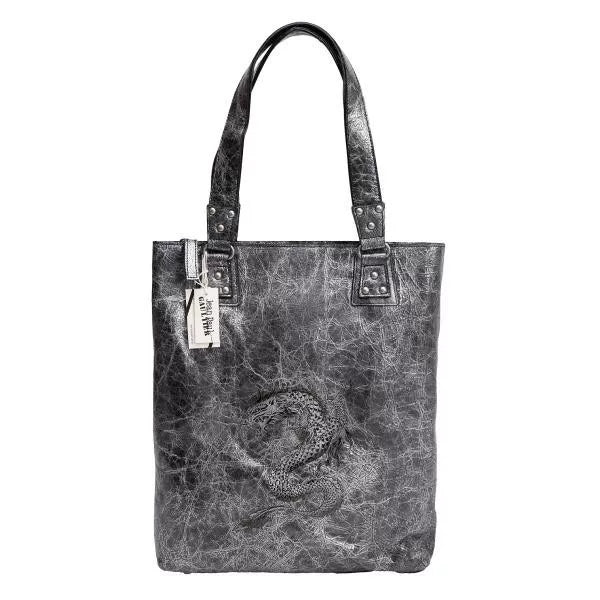 Jean Paul Gaultier Vintage Dragon Pattern Shoulder Bag