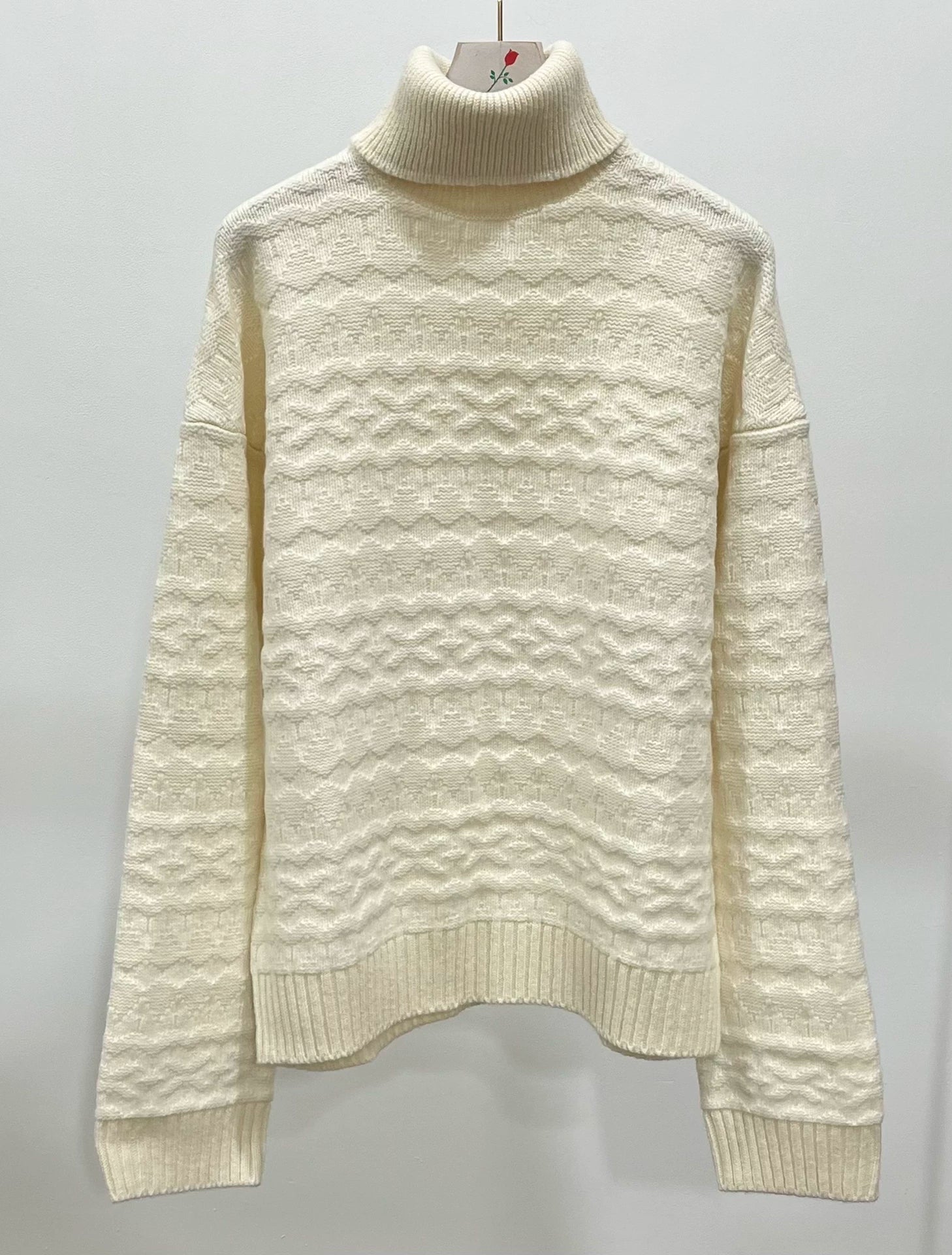 The Soloist 20AW Wool Beige Knit Sweater