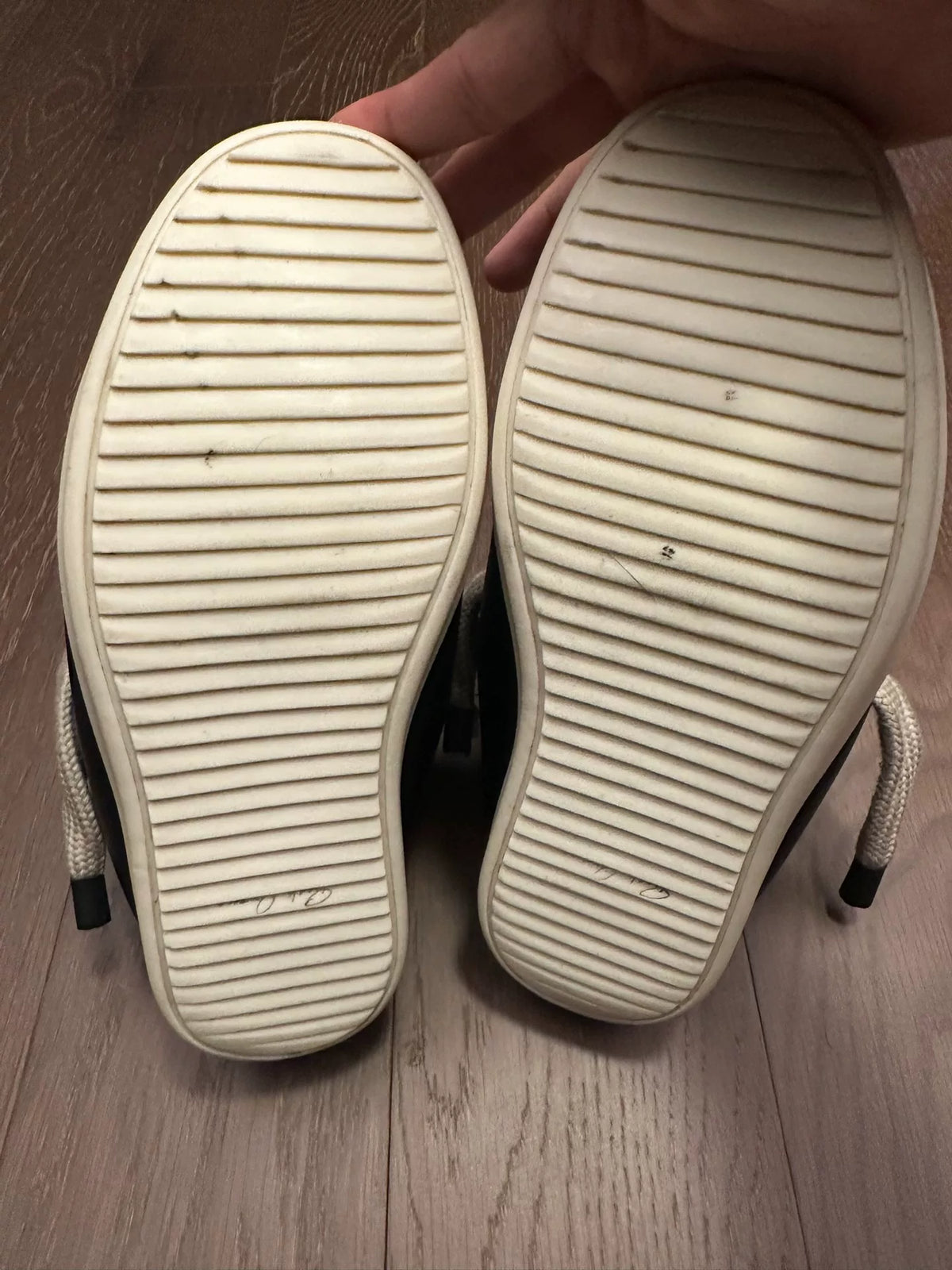 Rick Owens Chunky-Lace Low-Top Large Converse Sneakers